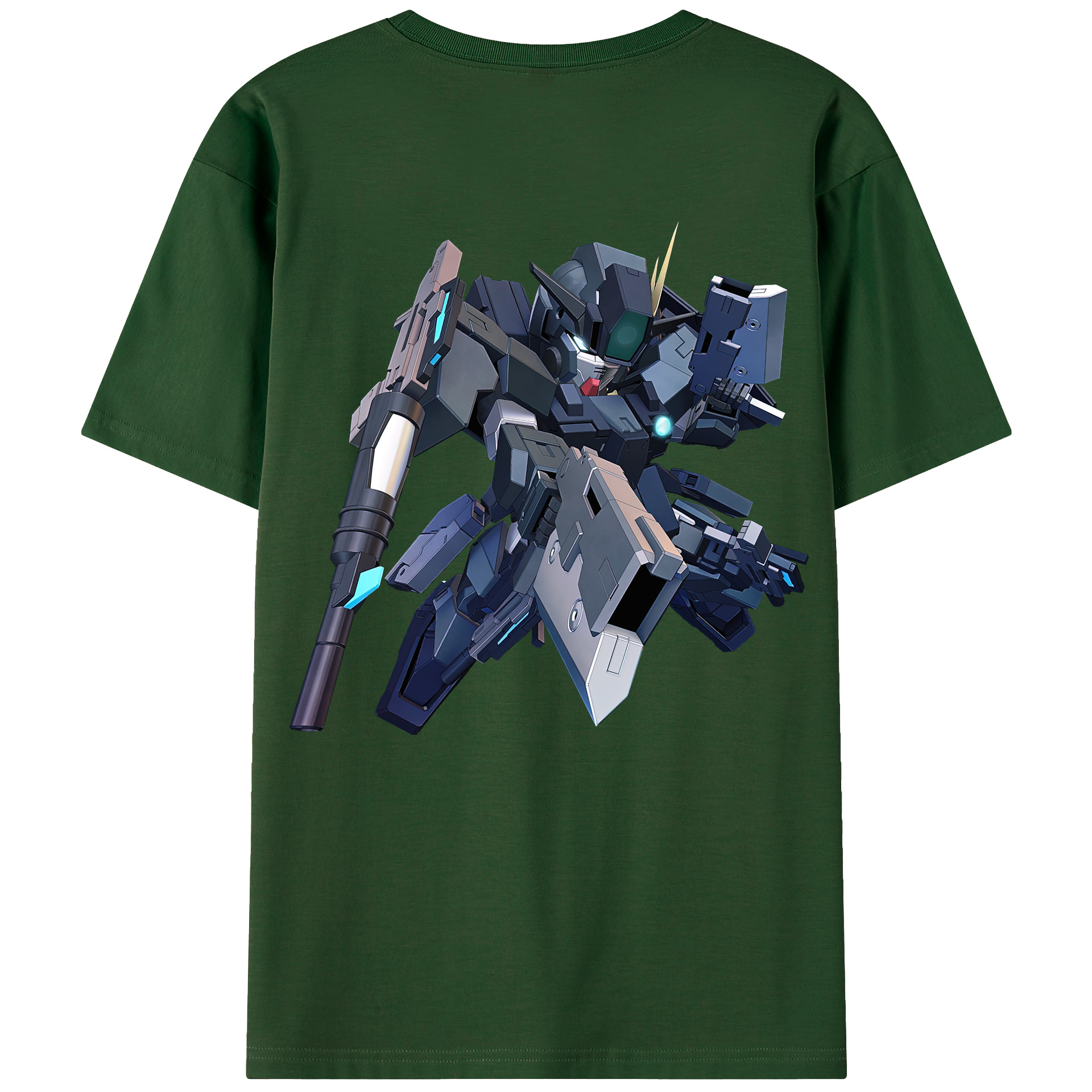（画像用） 機動戦士ガンダム Mobile Suit Gundam 綿100％半袖Tシャツ（背面プリント）
